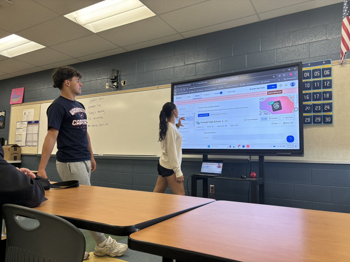 Amanda Hann (@amanda_l_hann) on Twitter photo So fun learning more about how the students in DMC <a href="/DonegalHS/">Donegal High School</a> leverage Buffer to analyze their social media presence! So fun learning more about how the students in DMC <a href="/DonegalHS/">Donegal High School</a> leverage Buffer to analyze their social media presence!
