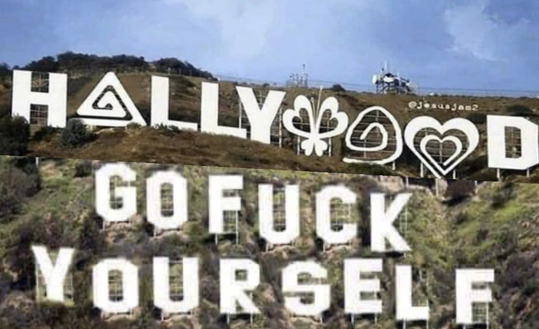 DigiSwQll17's tweet photo. “UPDATE the list.”

America is waiting on ALL of these #HollywoodPedos to keep [THEIR] promise and leave. 
Better yet… #GTFOH 

– Alec Baldwin: @AlecBaldwin
– Chrissy Teigen: @chrissyteigen 
– Rob Reiner: @robreiner
– Cher: @cher
– Nancy Pelosi: @SpeakerPelosi
– Hillary Clinton: @HillaryClinton
– Mark Hamill: @MarkHamill
– Megan Rapinoe: @mPinoe
– Amy Schumer: @amyschumer
– AOC: @AOC
– Bill Gates: @BillGates
– Jane Fonda: @Janefonda
– Madonna: @Madonna
– Mark Ruffalo: @MarkRuffalo
– Kim Kardashian: @KimKardashian
– Oprah: @Oprah
– Travis Kelce: @tkelce
– Bobbi Althoff: @bobbialthoff
– Rashida Tlaib: @RashidaTlaib
– Stormy Daniels: @StormyDaniels
– Dr. Anthony Fauci: @DrFauci
– George Soros: @georgesoros
– Eminem: @Eminem
– Ellen DeGeneres: @TheEllenShow
– Sean Penn: @SeanPenn
– Sharon Stone: @sharonstone
– Ashley Judd: @AshleyJudd
– Tommy Lee: @MrTommyLand
– Bryan Cranston: @BryanCranston
– Billie Joe Armstrong: @billiejoe
– Bono: @U2
– Bette Midler: @BetteMidler
– Taylor Swift: @taylorswift13
– Bruce Springsteen: @springsteen
– John Legend: @johnlegend
– Tom Hanks: @tomhanks
– Whoopi Goldberg: @WhoopiGoldberg
– Barbra Streisand: @BarbraStreisand
– Stephen King: @StephenKing
– Miley Cyrus: @MileyCyrus
– LeBron James: @KingJames
– Jennifer Lopez: @JLo
– Robert De Niro: @Rob_D_Niro
– George Clooney: @GeorgeClooneyie
– Ben Stiller: @BenStiller
– Billie Eilish: @billieeilish
– Julia Roberts: @JuliaRoberts
– Meryl Streep: @MerylStreep
– Kevin Spacey: @KevinSpacey
– Lady Gaga: @ladygaga

THERE WILL COME A TIME NONE OF THEM WILL BE ABLE TO WALK DOWN THE STREET.
BIGGEST FEAR.
PUBLIC AWAKENING.
#GFY #Pedowood