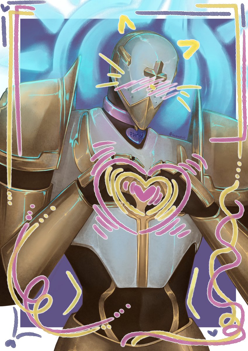 cwowo_o's tweet photo. A friend commissioned me this Gabriel fanart, i havent played the game, but it made him happy and i really liked the design, which means im playing it soon.
He also told me to tag @GetGianni (?)hope u like it too if u do see it,if u do can u tell hi to my friend Pambi? #ultrakill https://t.co/RMflesNvd4