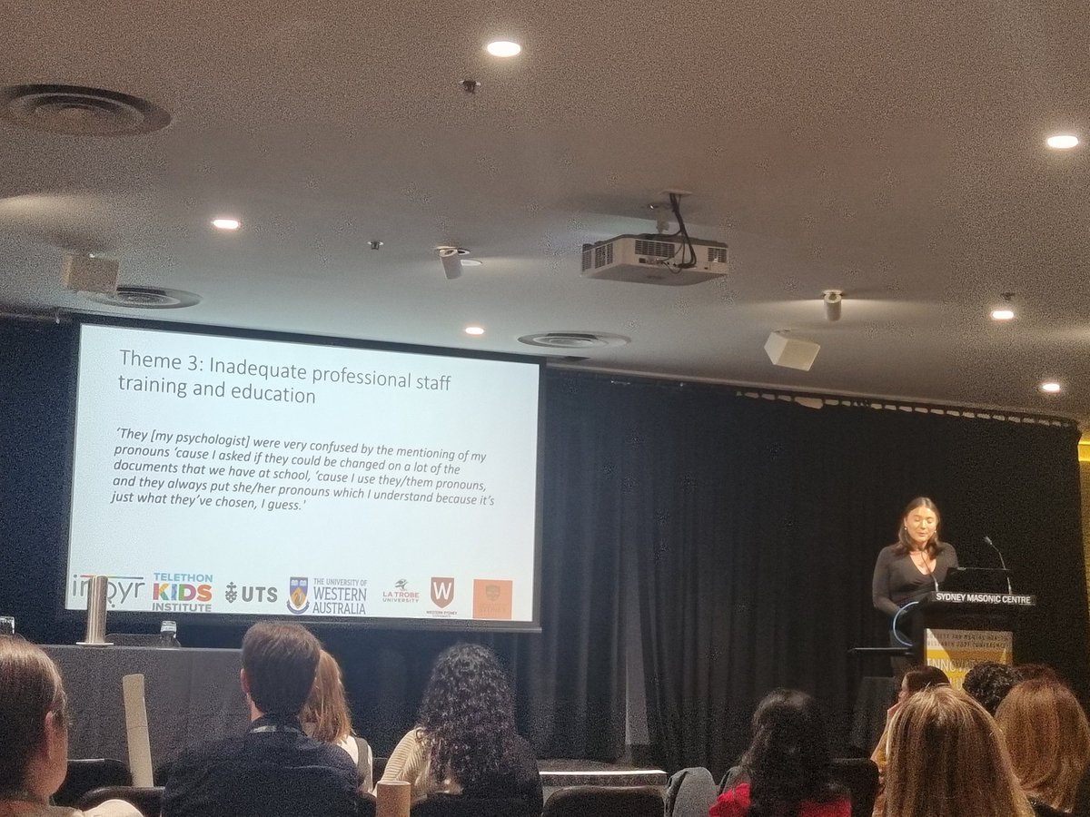 Broken trust a common experience for LGBTQA+ young people seeking mental health support, says PhD candidate <a href="/SashaBailey_v1/">Sasha Bailey (she/her)</a> from research into young LGBTQA+ Australians #SMHR2024