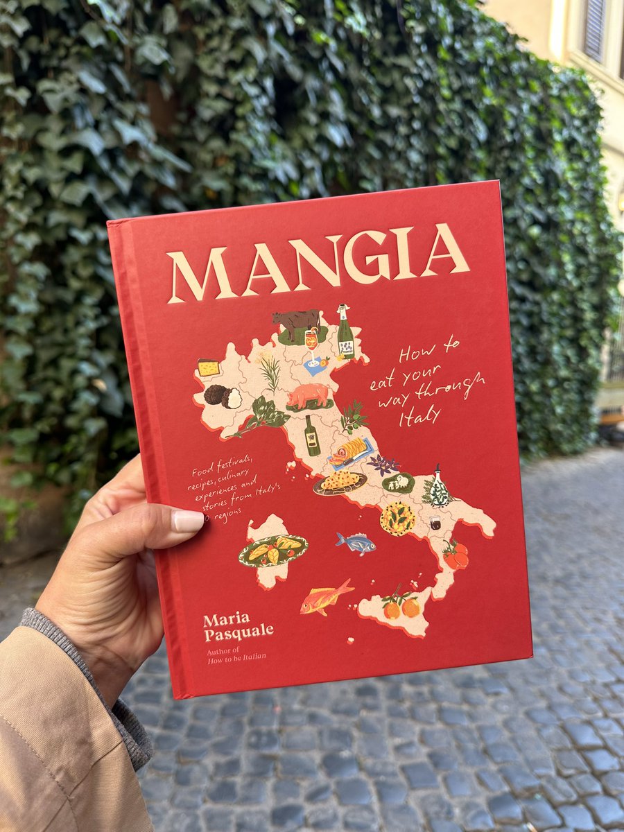 Hits different when you have it in your hands! My 4th book, Mangia: How to eat your way through Italy is out now in Australia and worldwide in March 2025 ❤️🇮🇹🇮🇹 #Italy #food #travel #newbook