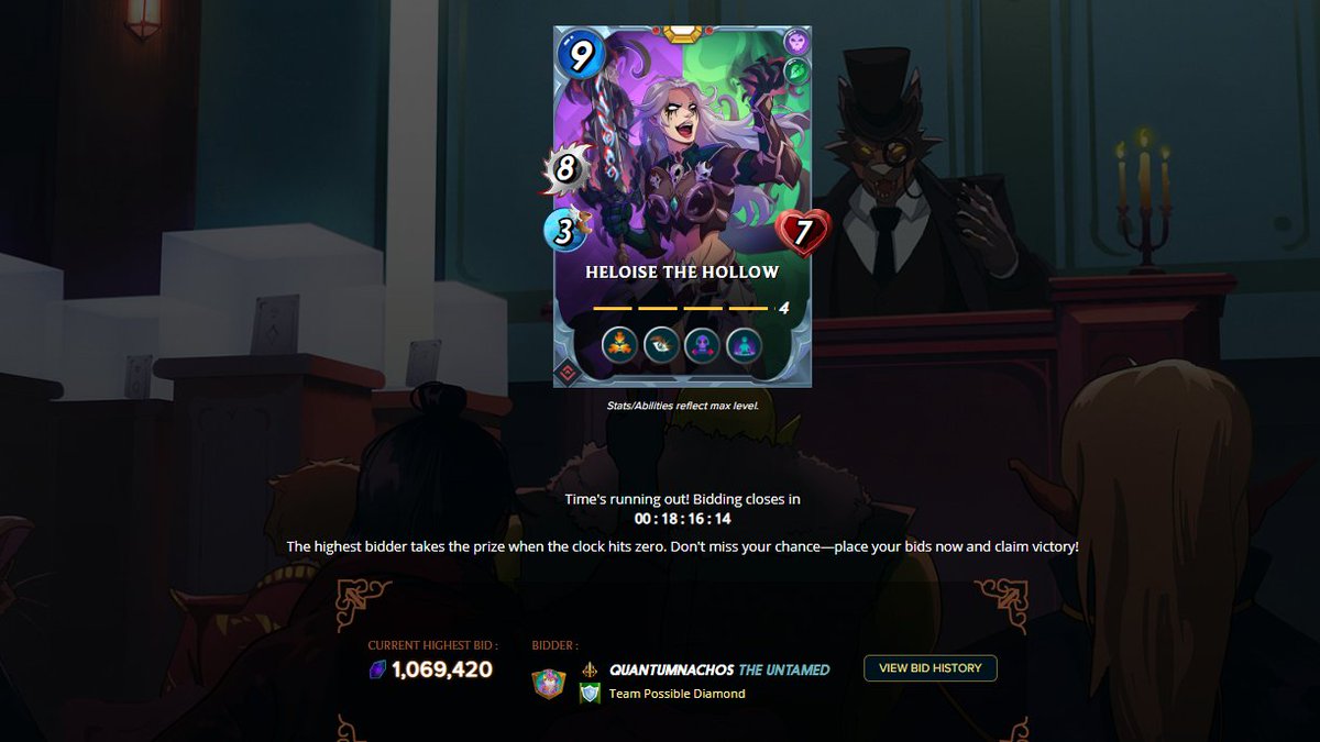 Over 1 million $DEC and we are NOT even close to done on day 1. Where will we land with this #Splinterlands auction sale?