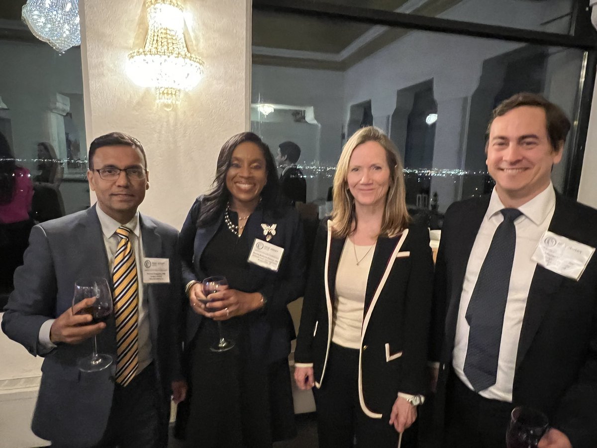 NJACC's tweet image. Special thank you to @lesleejshaw for providing tonight’s keynote! @RBP0612 @ppsengupta1 @alfonsowallermd