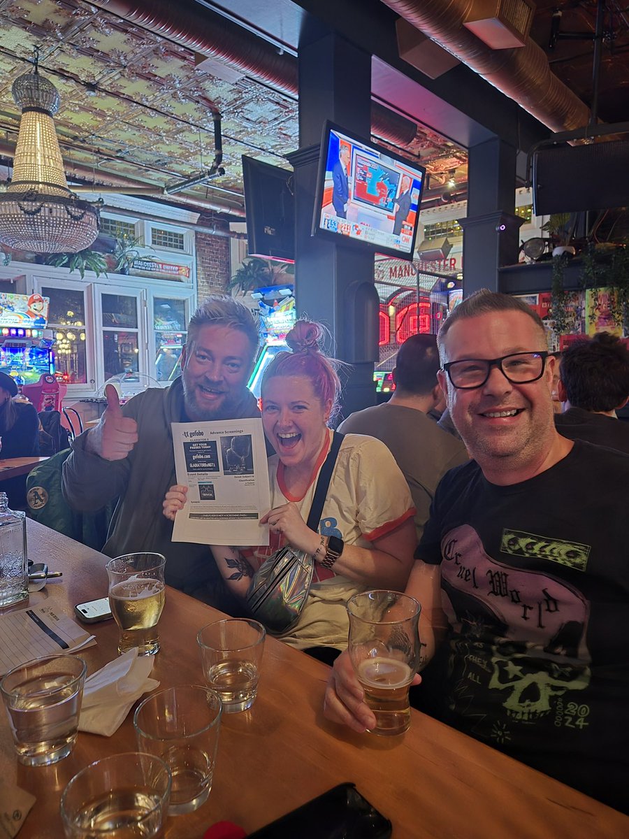 NiceGuysTrivia's tweet image. Congratulations to all our winners at the @Lamplighter_Pub this week. As always we had lots of delicious Parallel 49 to share, plus some extra lucky players will get to see Gladiator II before it arrives in theatres on November 22nd.