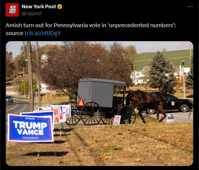 LbaNews's tweet photo. #BreakingNews:
Los #Judíos El Poder Detras Del Trono...
Por primera vez en la historia, las comunidades #Amish de origen #Judío en todos los #EstadosUnidos salen a votar en masa para respaldar el gane del #ReyCiro... @realDonaldTrump, @TeamTrump, @EricTrump.
#DavidLevy, #EnlaceJudío Para #Honduras...
"Las comunidades judias en todo el mundo decidieron respaldar con agrado la campaña de #Trump, ya que el estado de @Israel y los judíos afirman que #trump es el #ReyCiro - #ElUngido por #DIOS".
Opine Comparta.