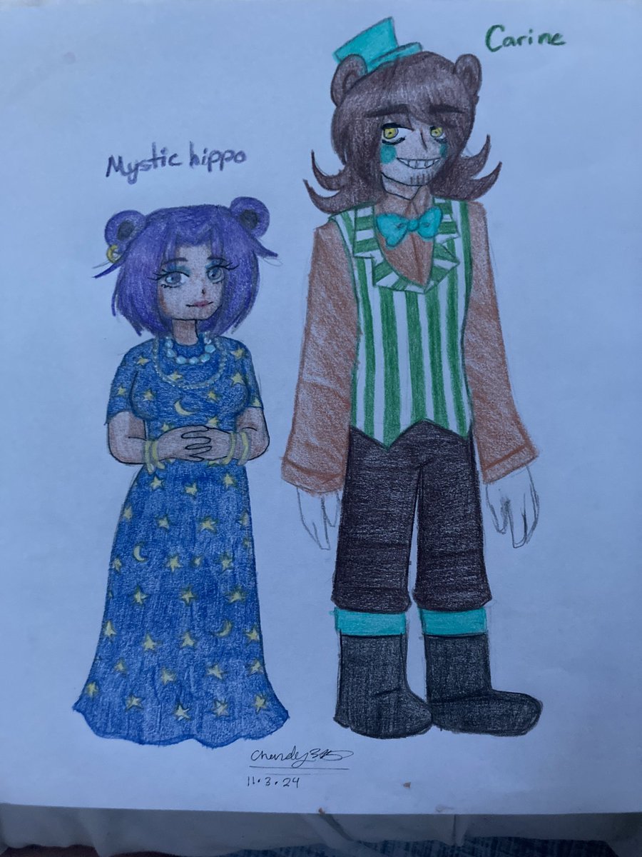 chandy315's tweet photo. *yeets designs cutely at you cuz i love you❤️🫶🎀* #popgoesevergreen #fnafhelpwanted2 #gijinka #wolfcon https://t.co/OMwUs8dUy9
