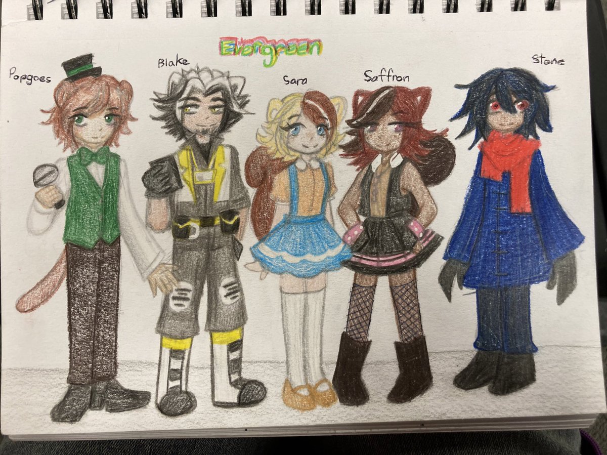 chandy315's tweet photo. *yeets designs cutely at you cuz i love you❤️🫶🎀* #popgoesevergreen #fnafhelpwanted2 #gijinka #wolfcon https://t.co/OMwUs8dUy9