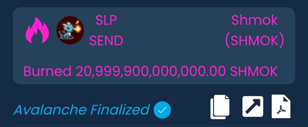 anornkun's tweet photo. Late bonfire night $SHMOK burn 

Total supply 100M

https://t.co/ND3W3oUkr4 https://t.co/BDHx8ReY6t