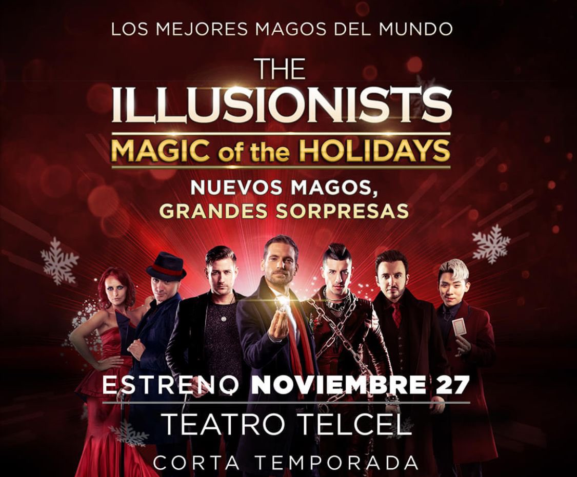 27 de noviembre
 ¡Gran Estreno!
Teatro Telcel