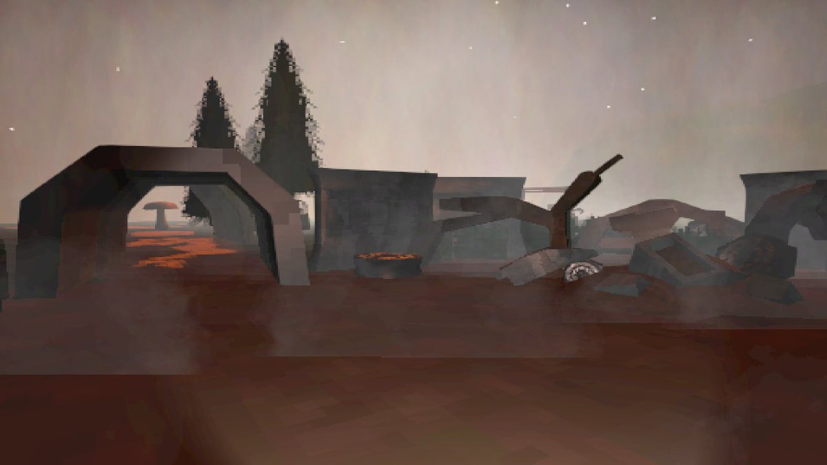 Fungiman 2 — first in-game screenshot! Steam page is coming soon :D

#fungiman #gamedev #blender #3Dartist #3Dart #3dsculpting #3dmodeling #lowpoly #horror #forest #leveldesign #wip #mushroom #fungi