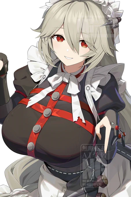 リナことアレクサンドリナ・セバスチャン。あふれ出る色気はゼンゼロ1だと思ってる。重力に勝ってるけど負けてるところもいい。 #手描きイラスト 