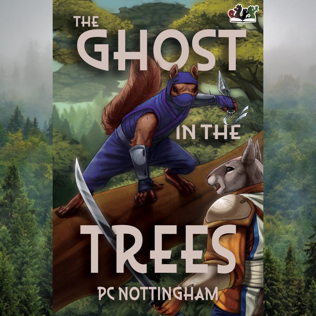 With everything happening, I wanted to share something exciting! 

Need a 🥷 🐿️ in your life? The first book in my new series is on preorder now! It’s a fun middle grade adventure with high flying rodent shinobi shenanigans!
4horsemenpublications.com/product/the-gh…
#middlegradebooks #fantasy