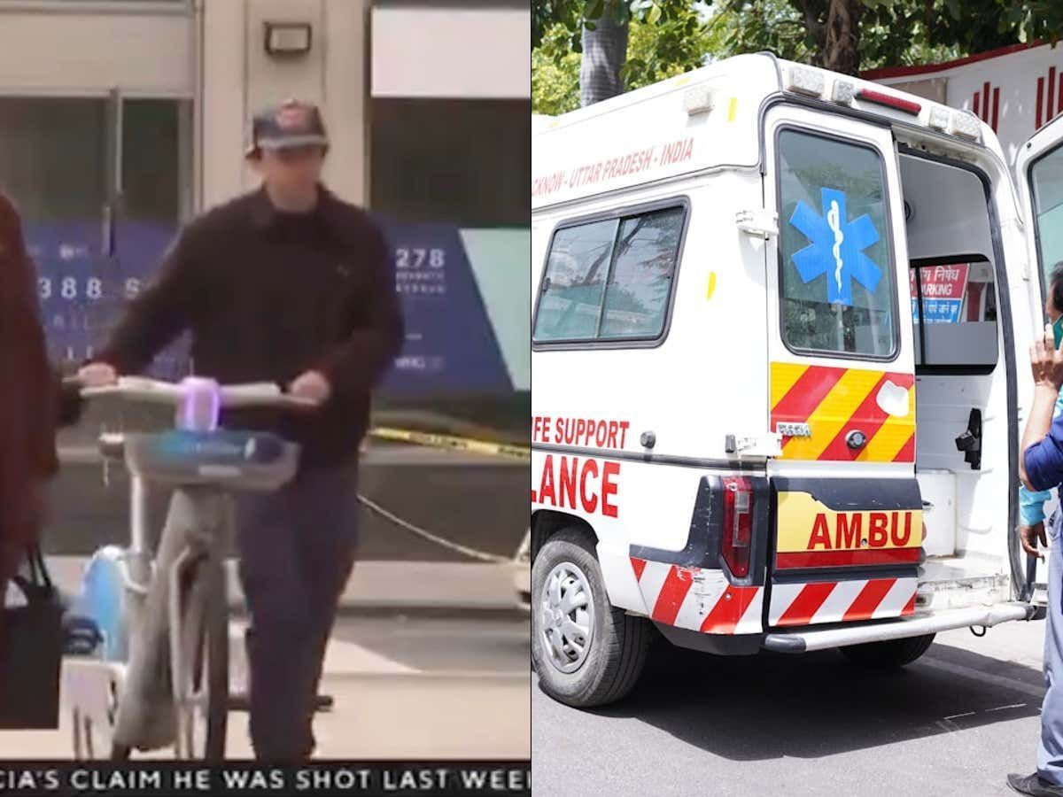 barstoolsports's tweet photo. Fair Lawsuit: Ambulance Runs Over Man on Bicycle, Proceeds to Charge Him $1,800 for The Ride to The Hospital https://t.co/vXs3nsLFD4 https://t.co/IRlTQkea8C