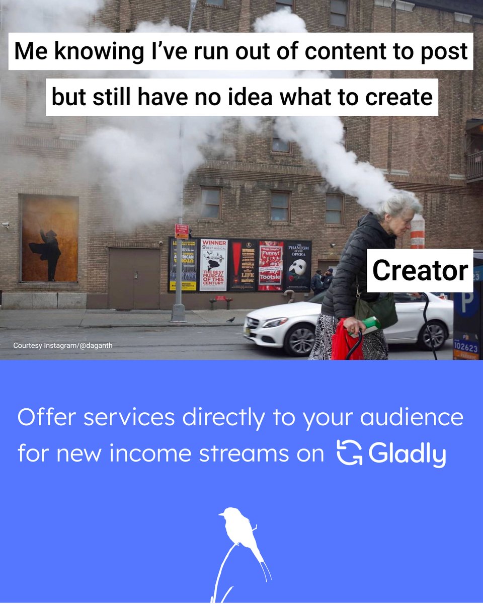 Unlock a smarter way to #monetize  with <a href="/Gladlyapp/">Gladly</a>  Transform your expertise into personalized #services  that resonate with your #audience