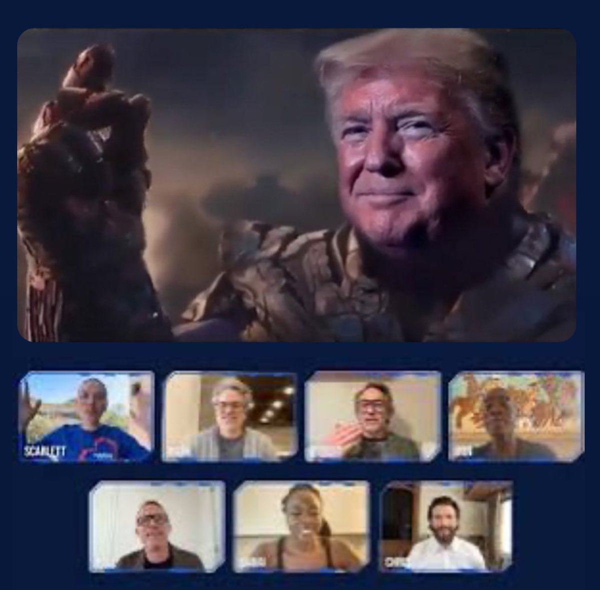 The #Avengers #ScarlettJohansson #ChrisEvans <a href="/MarkRuffalo/">Mark Ruffalo</a> <a href="/RobertDowneyJr/">Robert Downey Jr</a> #USAElection2024 <a href="/KamalaHarris/">Kamala Harris</a> <a href="/realDonaldTrump/">Donald J. Trump</a>