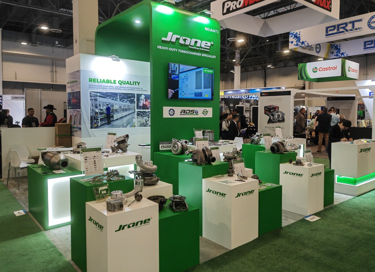 JroneSyste8349's tweet image. Here we are! Jrone turbo in #LasVegas✨
Add our booth (A4471) to your must-visit list 🖋️
Let's be heavy-duty turbocharger specialists😄
#appex #turbocharger