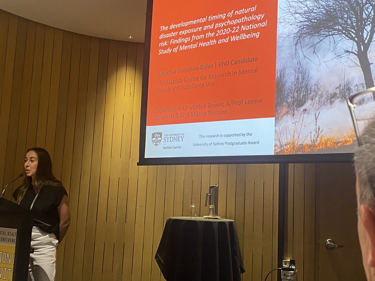 Marlee Bower (@marleebower) on Twitter photo Standing room only for <a href="/AmarinaDB/">Amarina Donohoe-Bales</a>’s brilliant talk at SMHR on her first Phd paper. So much exciting work to come <a href="/MTeesson/">Prof Maree Teesson AC</a> <a href="/lex_stapinski/">Lexine Stapinski</a> Standing room only for <a href="/AmarinaDB/">Amarina Donohoe-Bales</a>’s brilliant talk at SMHR on her first Phd paper. So much exciting work to come <a href="/MTeesson/">Prof Maree Teesson AC</a> <a href="/lex_stapinski/">Lexine Stapinski</a>