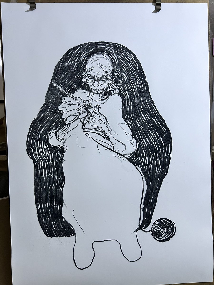 06-11-24
84 x 59cm
#charcoal #drawing #crochet #blanket #wool #armchair #thelivingroom