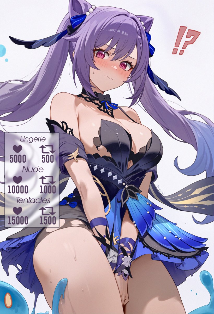 kawaii_xgirl's tweet image. 刻晴 - Keqing Let's go 😳