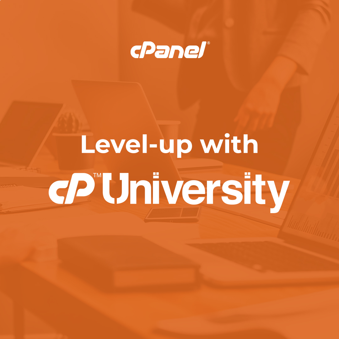 Ready to brush up on your skills or learn something new? Head to cPanel University’s Education section for everything from fundamentals to advanced hosting courses. Start growing your knowledge today! b.link/6krhj4pl

#cPanelUniversity #TechSkills #HostingEducation