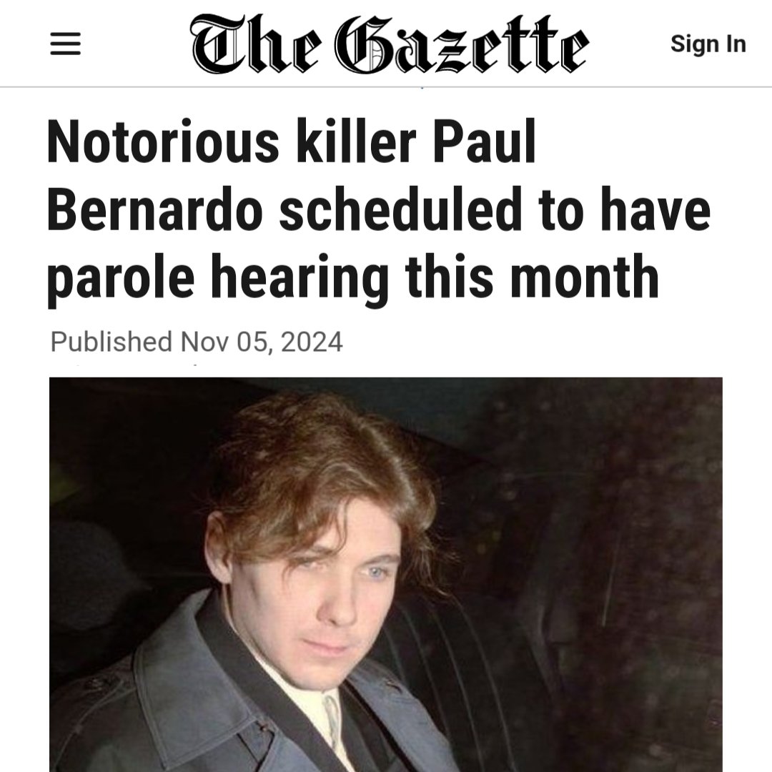 PierrePoilievre's tweet image. Paul Bernardo is a horrible monster who deserves to rot in prison for the rest of his life. 

montrealgazette.com/news/local-new…