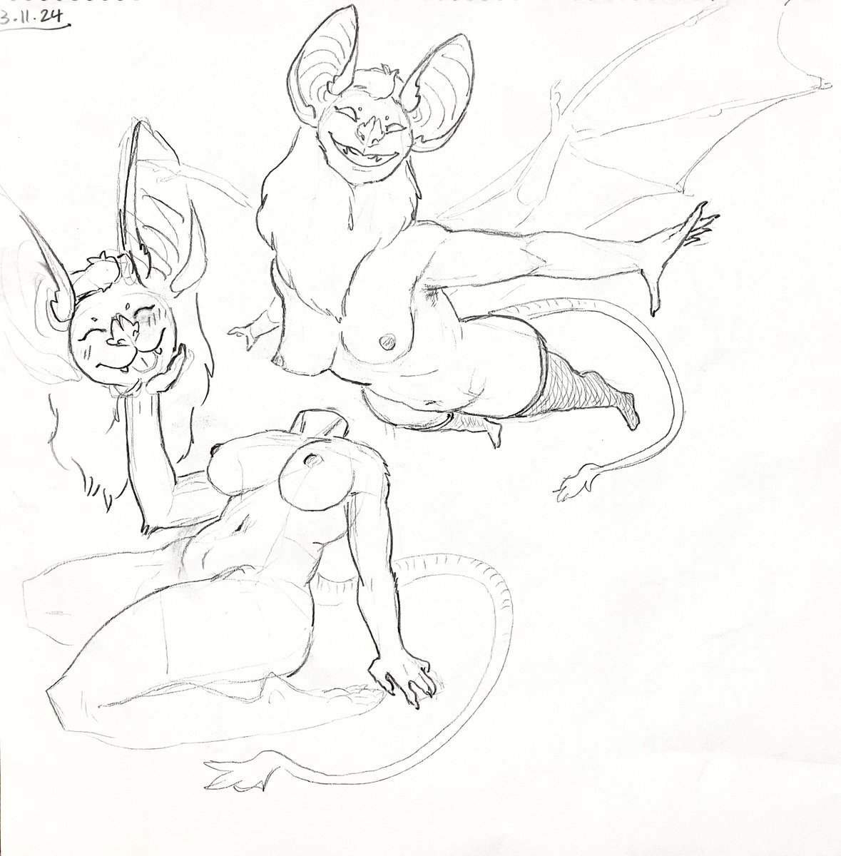 Bat Lady! Halloween-y design.