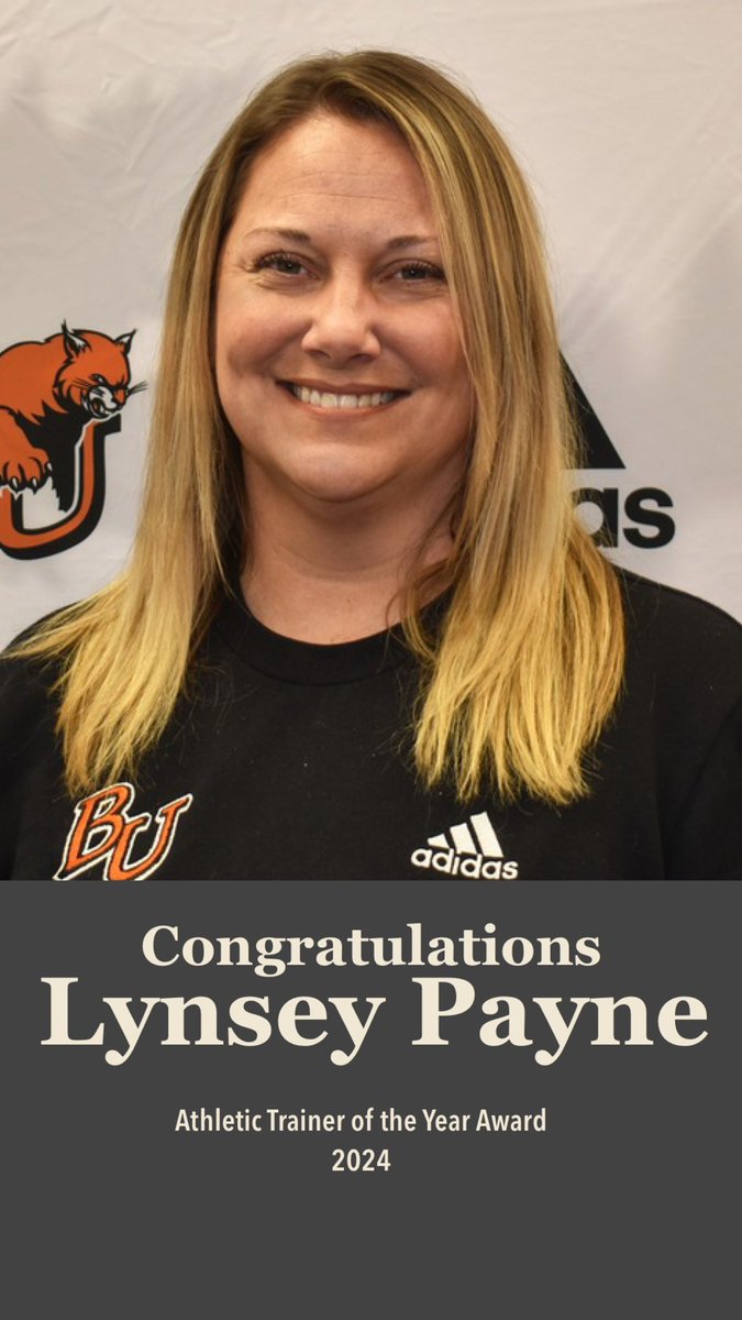 🎉Congratulations to Lynsey Payne 🎉

The KATS Athletic Trainer of the Year 
👏🏼👏🏼Award winner 2024 👏🏼👏🏼