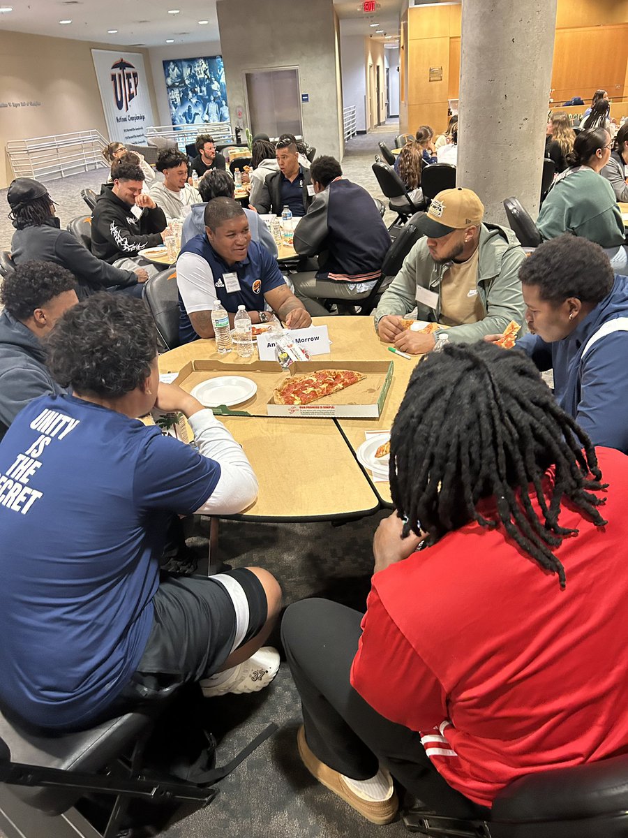 Very blessed to give back to the University that gave me so much. Once a Miner always a Miner ⛏️