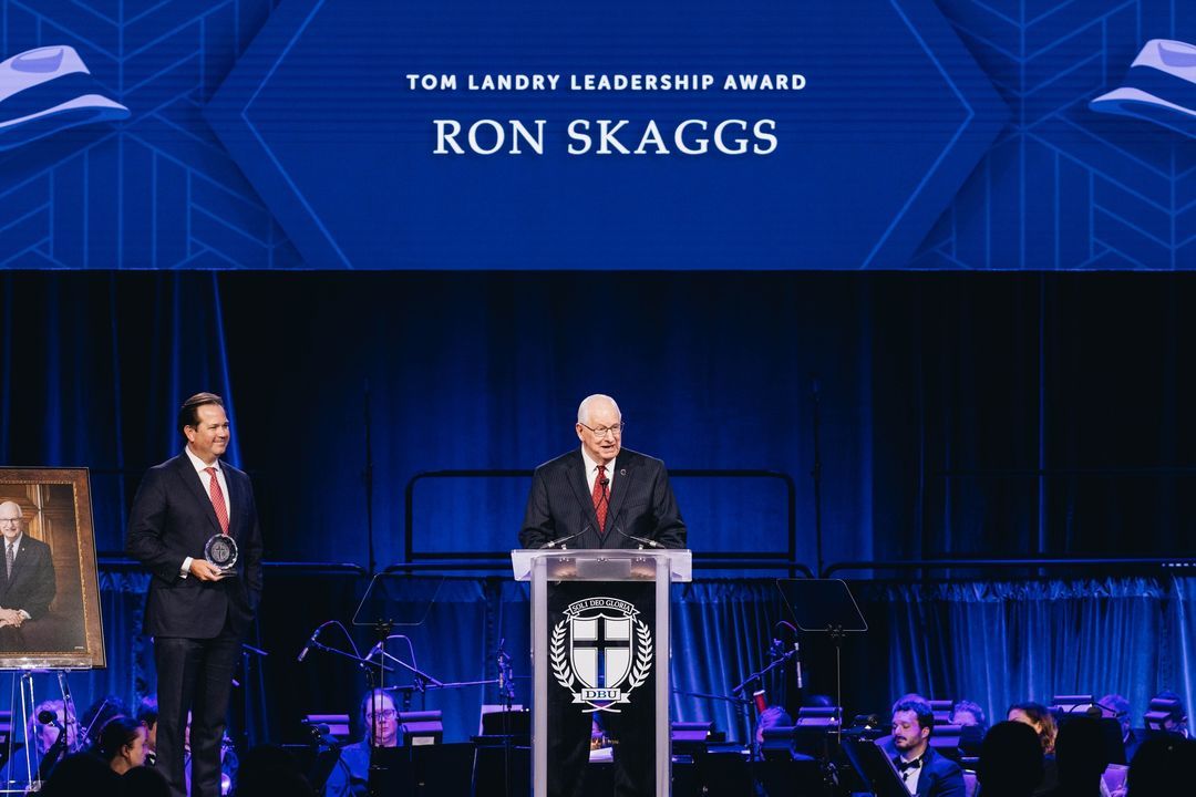 DBUPatriots's tweet photo. The 37th Annual DBU Leadership Gala experienced historic support through the raising of $1 million for student scholarships! Read more about last night’s event at https://t.co/asgucoZhBr. https://t.co/OvdXbC8LfF