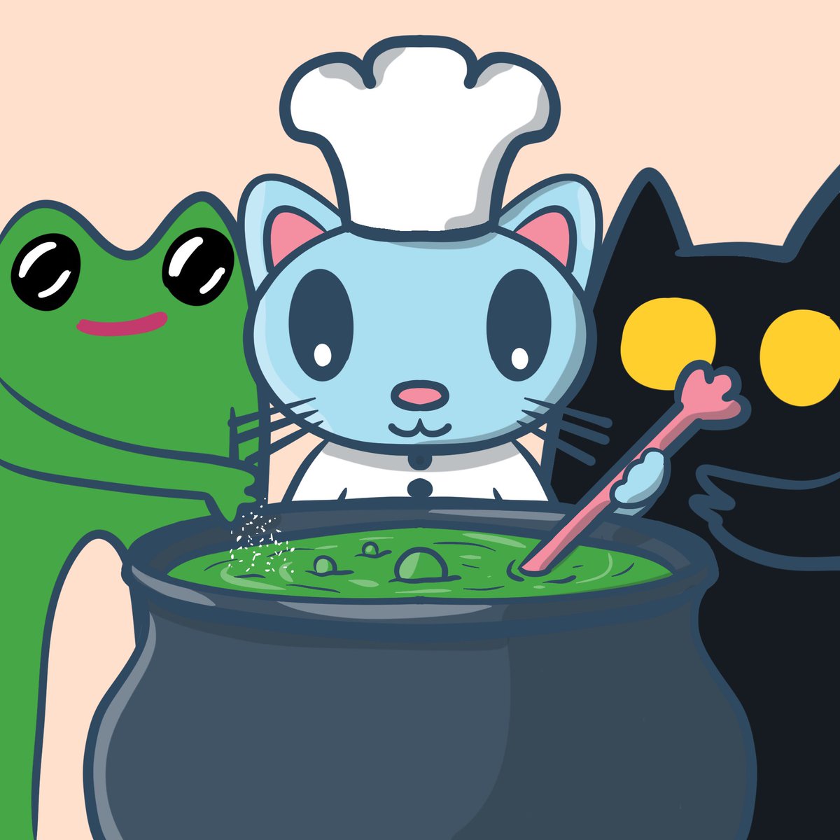 theBOOPcat's tweet photo. Something’s cooking… https://t.co/KZo1YIBHTu
