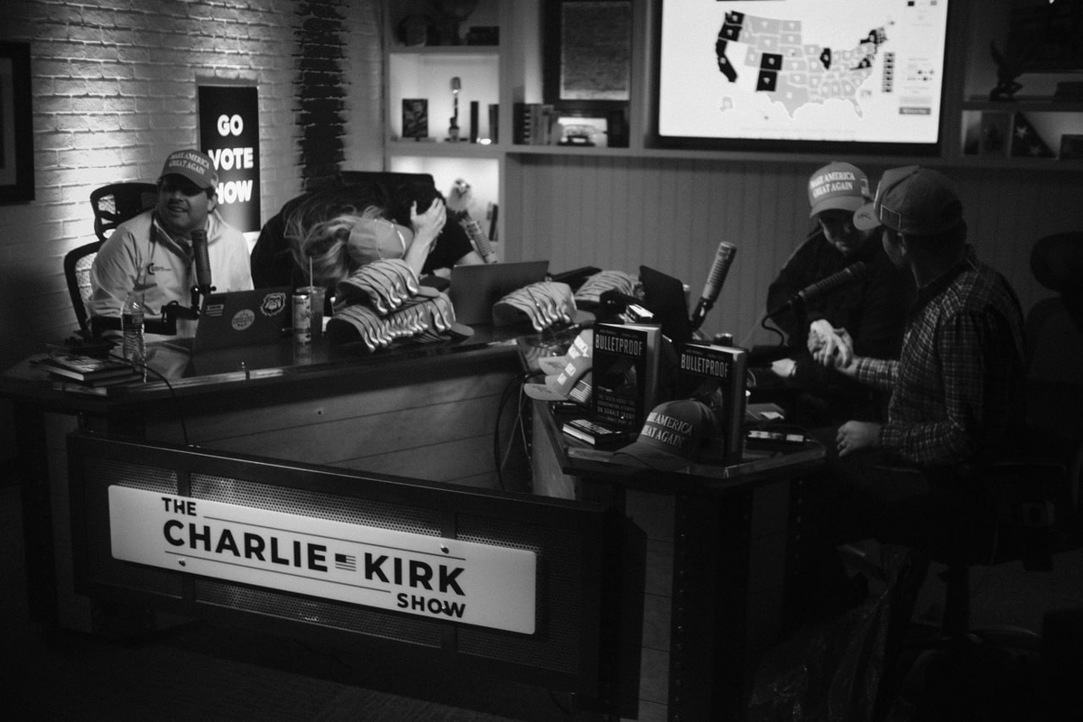 JackPosobiec's tweet photo. Election Night 2024

Charlie and Erika Kirk, Jack Poso, Tyler Bowyer, Blake Neff

The Pennsylvania Moment https://t.co/BOEXLeOOma