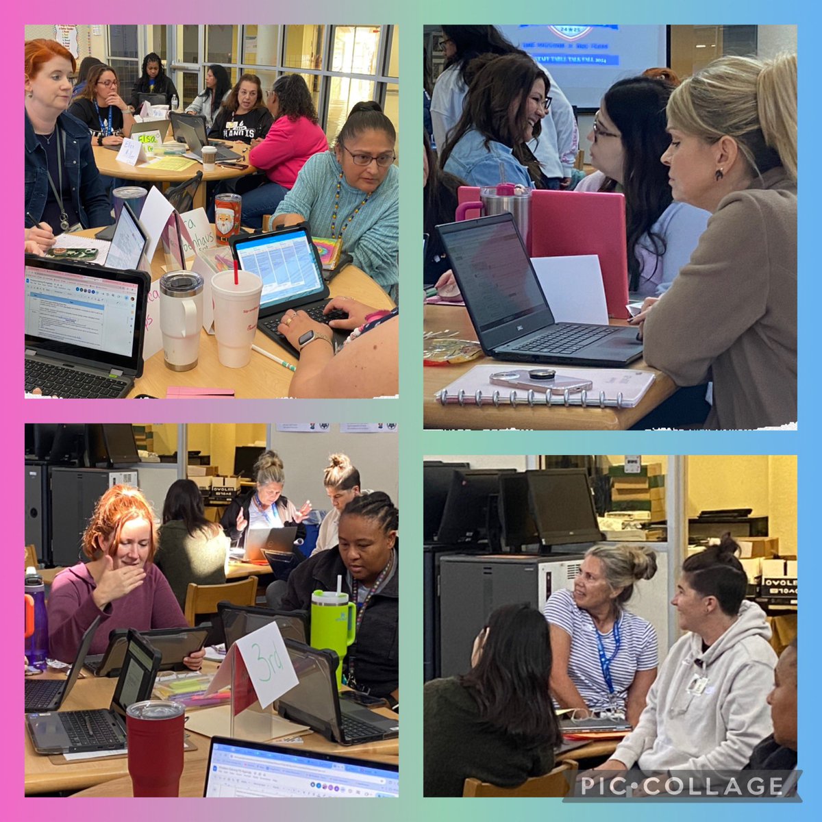 It was a busy day of training for Daffron’s professional day. Strengthening our school community by advancing strategies for multilingual learners, enhancing math instruction, and ensuring safety for all. #teamdaffron #winningforkidswednesday #PoweredbyLearning #TeamPlanoISD