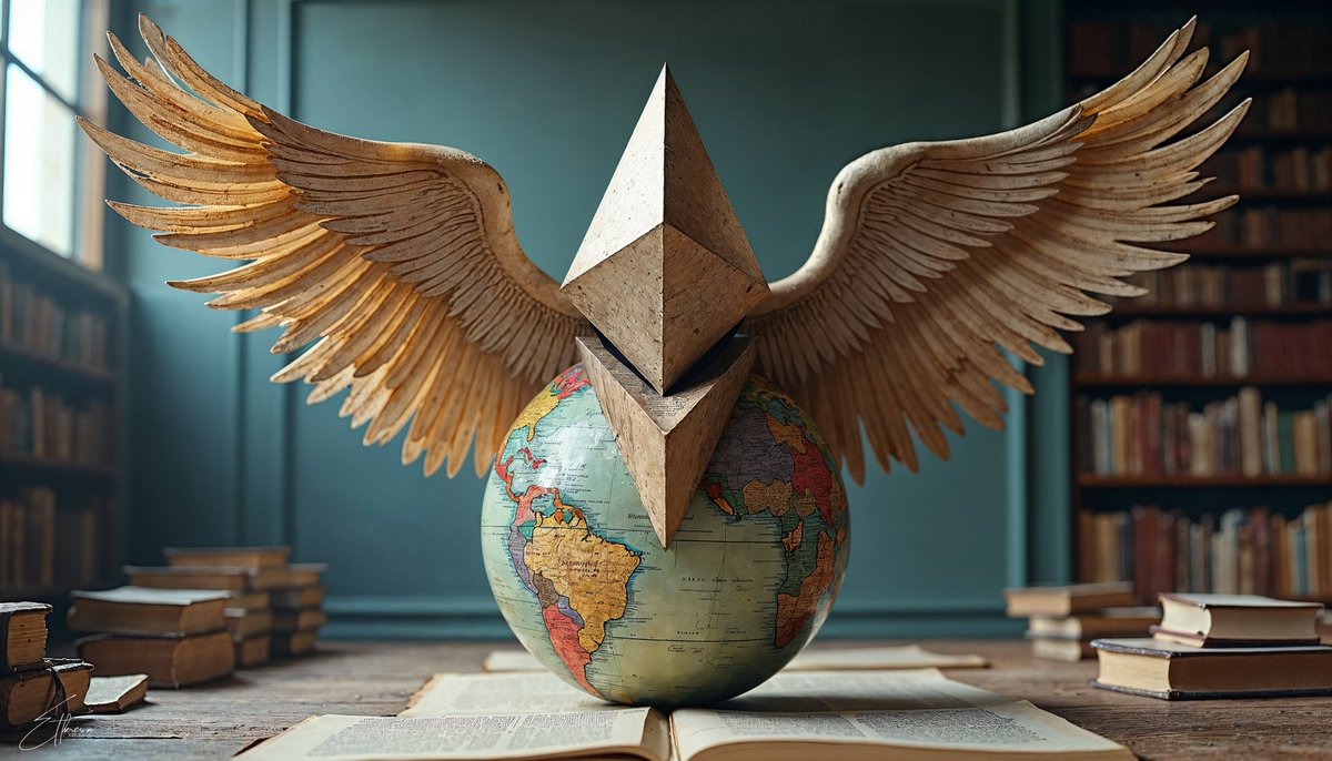 $ETH is the most mispriced asset in world, and it's primed to enter a parabolic rally.

Try to understand where real world adoption is happening and you will come to the same conclusion.

Circle and BlackRock are leading the way in creating the most trusted, audited, and