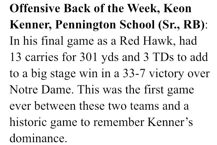 keknnr's tweet image. Thank you recognizing my talent! 23.1 yards a carry‼️
@MikeWakins 
@RPOrecruits 
@ryanobleness 
@damehova9 
@BrianDohn247 
@PRZPAvic 
@RivalsFriedman 
@fivestarphenom 
@EdOBrienCFB