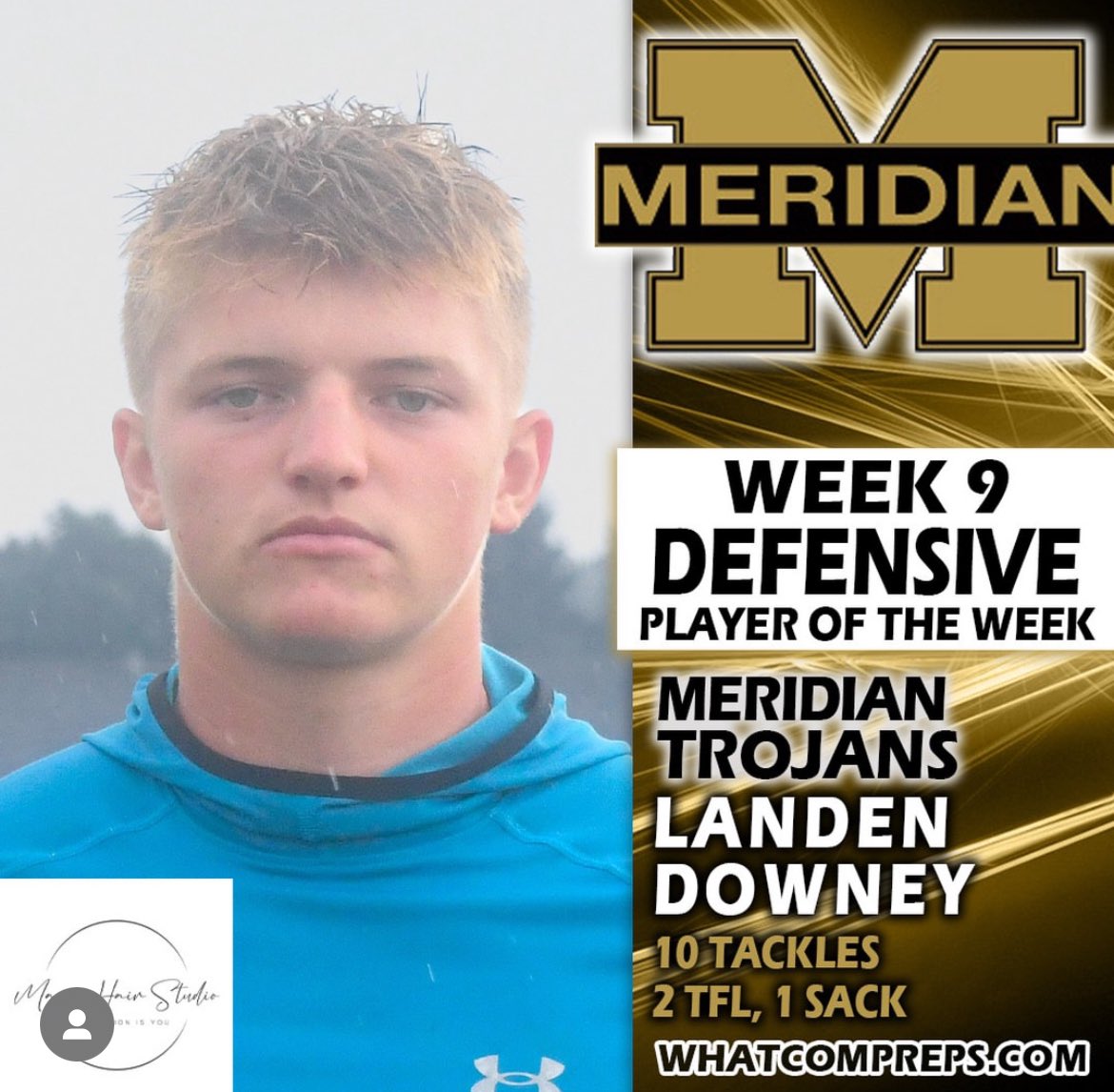 Landen Downey (@landendowney32) on Twitter photo Thank you <a href="/WhatcomPreps/">Whatcom Preps</a> for naming me defensive player of the week!
<a href="/nwc_fb/">Northwestern College Football</a> <a href="/GrizCoachGreen/">Justin Green</a> <a href="/CoachMylesRuss/">Myles Russ</a> <a href="/CoachSammyMix/">Sam Mix</a> <a href="/Coach_Sutt/">Tyler Sutton</a> @marcanderson_ <a href="/CoachRipken/">Ripken Braman</a> <a href="/NickFarman55/">Nick Farman M.S.</a> Thank you <a href="/WhatcomPreps/">Whatcom Preps</a> for naming me defensive player of the week!
<a href="/nwc_fb/">Northwestern College Football</a> <a href="/GrizCoachGreen/">Justin Green</a> <a href="/CoachMylesRuss/">Myles Russ</a> <a href="/CoachSammyMix/">Sam Mix</a> <a href="/Coach_Sutt/">Tyler Sutton</a> @marcanderson_ <a href="/CoachRipken/">Ripken Braman</a> <a href="/NickFarman55/">Nick Farman M.S.</a>