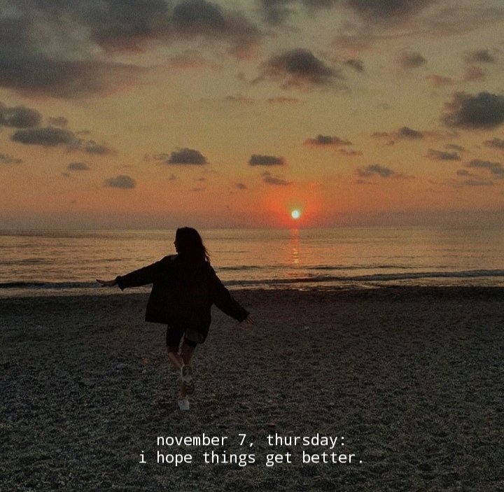 november 7, thursday...