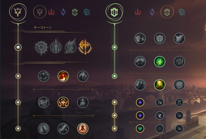 Washidai_'s tweet photo. パッチ14.22 アンベッサTOP

～スキル上げ～
・最初はQ→W→Eで覚えて、Q→E→Wの順でMAXにします

・WのシールドがチャンピオンレベルとADレシオで上がるので１レべでも超強い

～ルーン～
・征服者　サブは覇道か不滅です　シャードはAD２個と体力がいい感じです

～アイテム～
・１コアで赤月が人気ですがスタッツ的にADとCDしかもらえないのでチームファイト＋終盤のパワーがかなり落ちるので↑のビルドがオススメです。

・敵をワンショットする赤月→脅威のビルドも強かったんですが、個人的には硬めのファイタービルドでスキルを回す方が強いと感じました

～戦い方～
・Wで入ってQ１→AA→E→AA→Qで離脱のショートトレードが強いです！

・集団戦は手前から殴るも良し、バックラインにRするのも良し