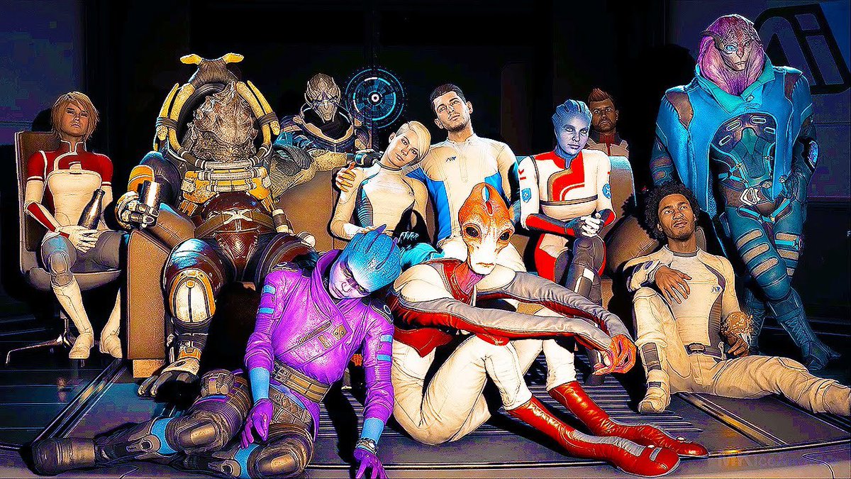 To my heroes <a href="/jhaletweets/">Jennifer Hale</a> and <a href="/Mark_Meer/">Mark Meer</a> , to <a href="/GambleMike/">Michael Gamble</a> , to the WHOLE infinitely talented <a href="/masseffect/">Mass Effect</a> cast and crew , and to the amazing and beloved #N7 community, I love you all and I need y’all in my life. « You’re all doing good, I’m proud of you » ❤️💙 Happy #N7Day 🪐🎉🎊