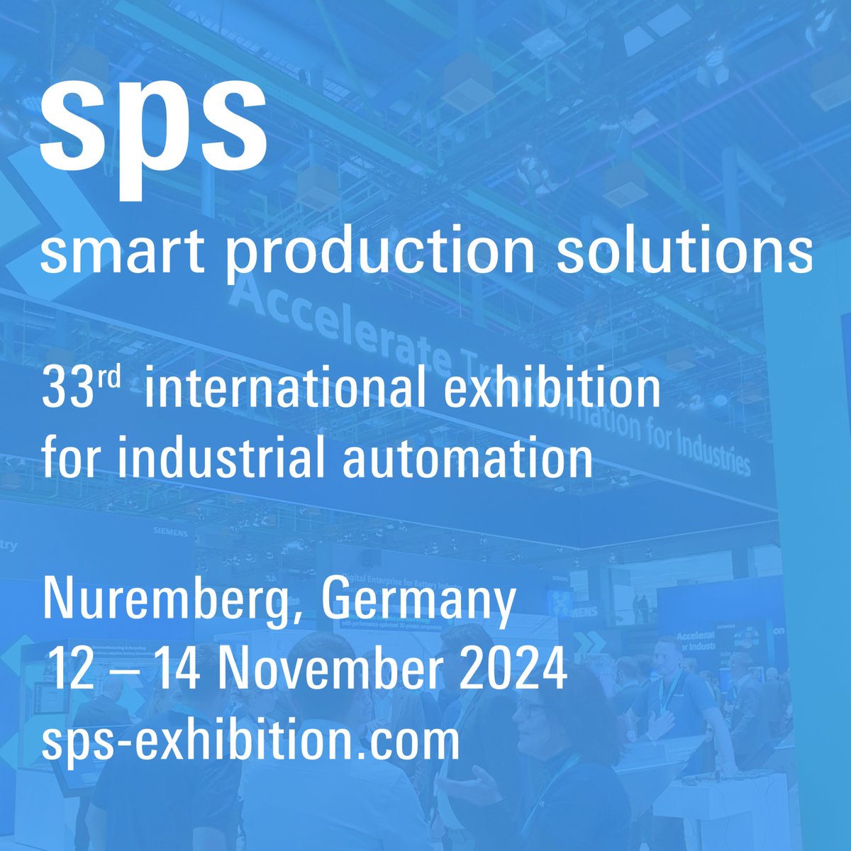 The countdown to @spsmesse is on!

The HMK Team will be in Nuremberg next week for the leading #IndustrialAutomation trade show

We’re looking forward to meeting with our partners and discovering the latest innovations in automation technology
#SPS2024 #BringingAutomationToLife