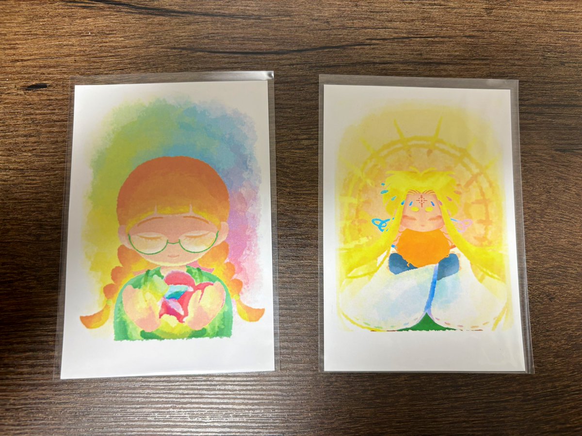 plusa005's tweet image. ブックマーケット　グッズ紹介②

ポストカード各2種

下の空白にお好きなメッセージをその場でしたためます❣️

 #ブックマーケットしおりのマーケット
 #奈良県立図書情報館