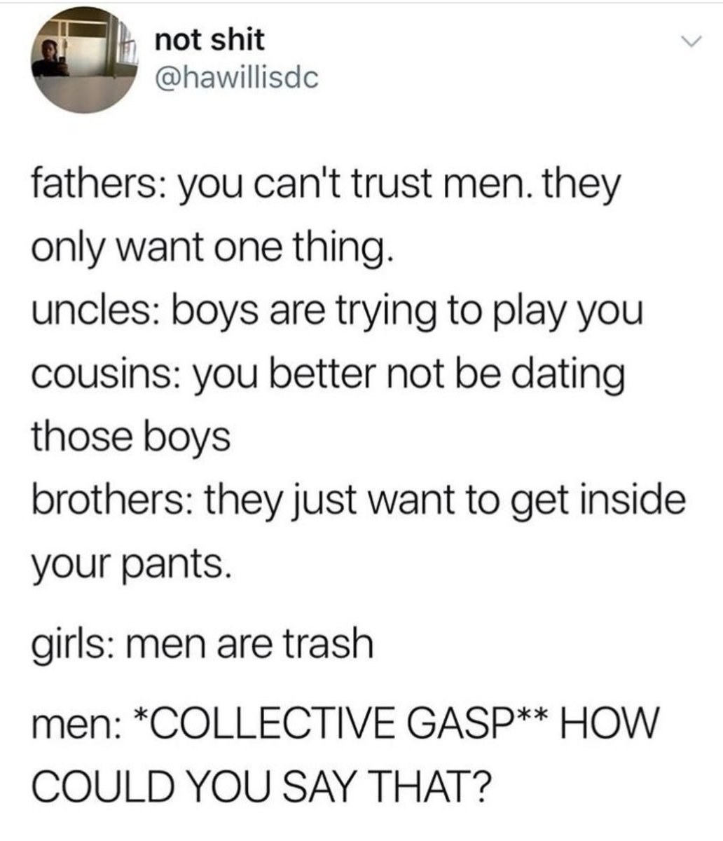 Carina_Amyth's tweet photo. @TheRockettMann @themptycas @firebornnn Not all men. But if i gave you a box of maltesers &amp; told you that 1 in 10 was actually a nugget of 💩 rolled into a ball &amp; dipped in chocolate, you'd be wary of all of them, would you not. https://t.co/j6dazRAskL