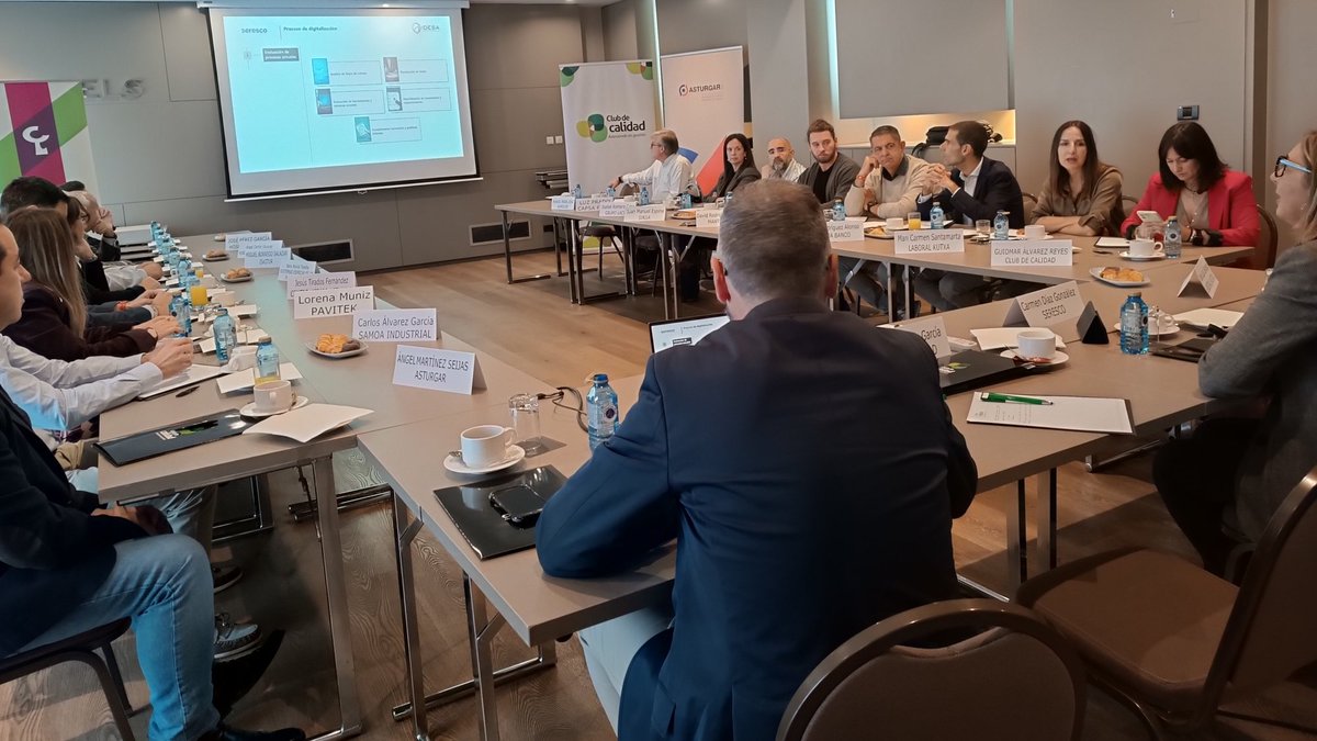 seresco's tweet photo. 🗣️Carmen Díaz, responsable de proyectos para la #TransformacionDigital en @seresco , participó en el evento «Automatización de los procesos de compras» organizado por el Grupo de Trabajo de Finanzas y Compras del @clubcalidadcom 

ℹ️ https://t.co/gD0mDx0ic5 https://t.co/LiQVimaDAj