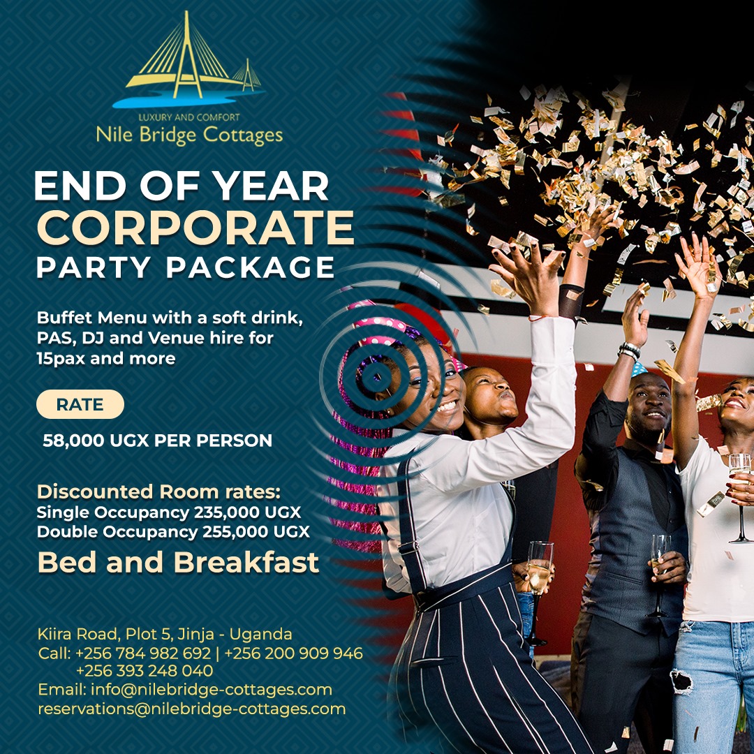 #EndOfYearCorporates The Season for Celebrations is here!! After working so hard and hitting the targets, we are here to make the Celebration memorable!

#CorporatePartyPackage
#3CourseMenu
#MusicwithaDJ
#Venue

For more Inquiries please call or watsup on 0784982692