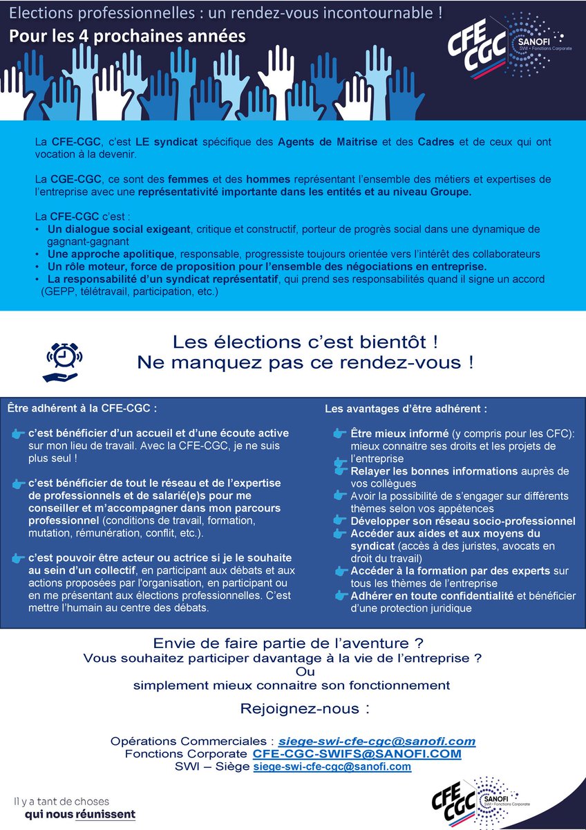 CFE-CGC SANOFI (@cfesag) on Twitter photo 