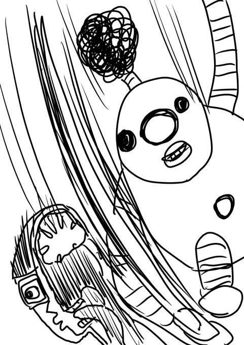 クラウドのイラストフォルダを整理しようと見てみたらこんな芸術性の高いイラストを5年も前に描いてた事にビックリした。 