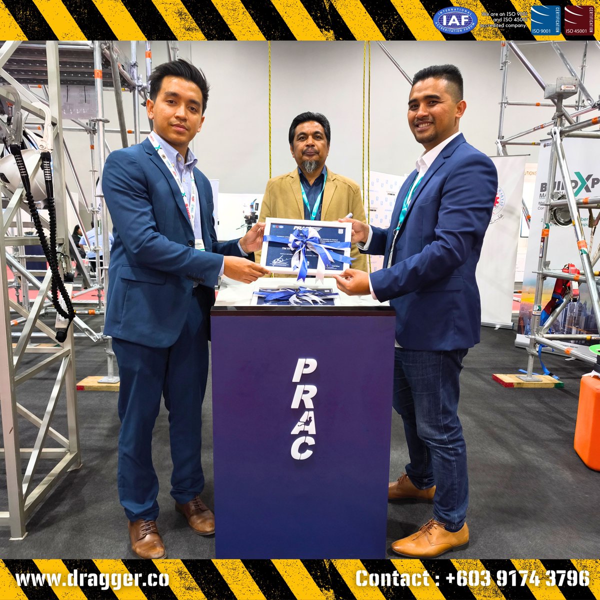 DraggerEngr46's tweet photo. Throwback to CIDB BuildXpo 2024! Dragger Engineering MOU signing for Program Latihan Keselamatan—aligning with JPK &amp; JKKP standards. Proud moment in safety training!

#draggerengineering #46 #PRAC #CIDB #BuildXpo #MITEC https://t.co/mafpUPMLy1