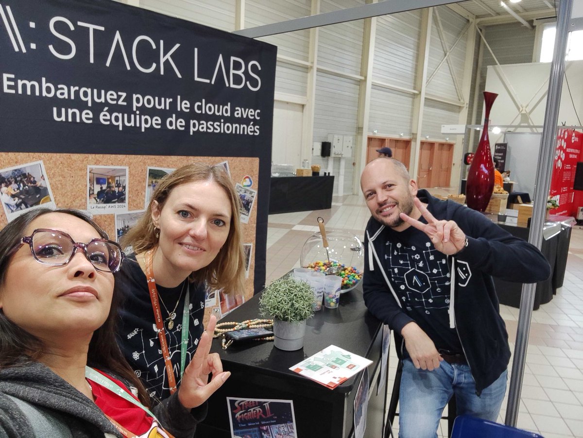 Λ\: Onepoint x Stack Labs (@stack_labs) on Twitter photo Le <a href="/DevFestToulouse/">DevFest Toulouse</a> ça commence maintenant! 🤟
Nous vous attendons sur notre stand pour des parties de street fighters, des échanges autour d’un jus de pomme façon vin chaud, des discussions tech, ….
Venez également soutenir Dara à 14:15 pour son talk en salle hémicycle!
🤘 Le <a href="/DevFestToulouse/">DevFest Toulouse</a> ça commence maintenant! 🤟
Nous vous attendons sur notre stand pour des parties de street fighters, des échanges autour d’un jus de pomme façon vin chaud, des discussions tech, ….
Venez également soutenir Dara à 14:15 pour son talk en salle hémicycle!
🤘