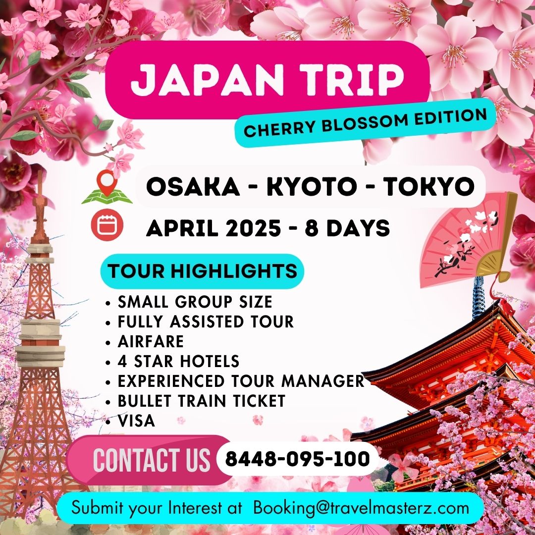 Japan Organised Tour. Cherry Blosson Edition.
#Japan 
#CherryBlossom