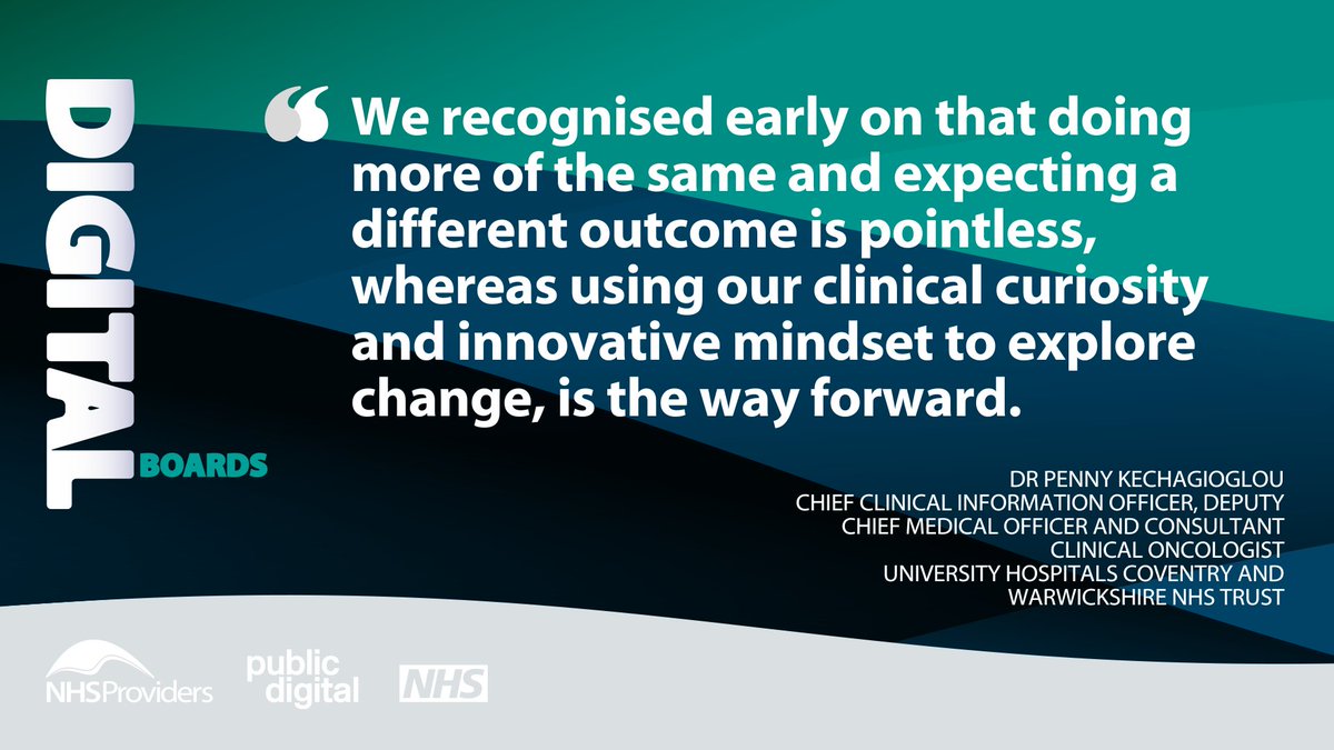NHS Providers (@nhsproviders) on Twitter photo What role has embedding a culture of continuous improvement played in <a href="/nhsuhcw/">UHCW NHS Trust</a>'s digital transformation journey?
Learn more in this blog from <a href="/pkehagioglou/">Penny Kechagioglou</a>. 📄⤵️
bit.ly/3NOm7YE What role has embedding a culture of continuous improvement played in <a href="/nhsuhcw/">UHCW NHS Trust</a>'s digital transformation journey?
Learn more in this blog from <a href="/pkehagioglou/">Penny Kechagioglou</a>. 📄⤵️
bit.ly/3NOm7YE