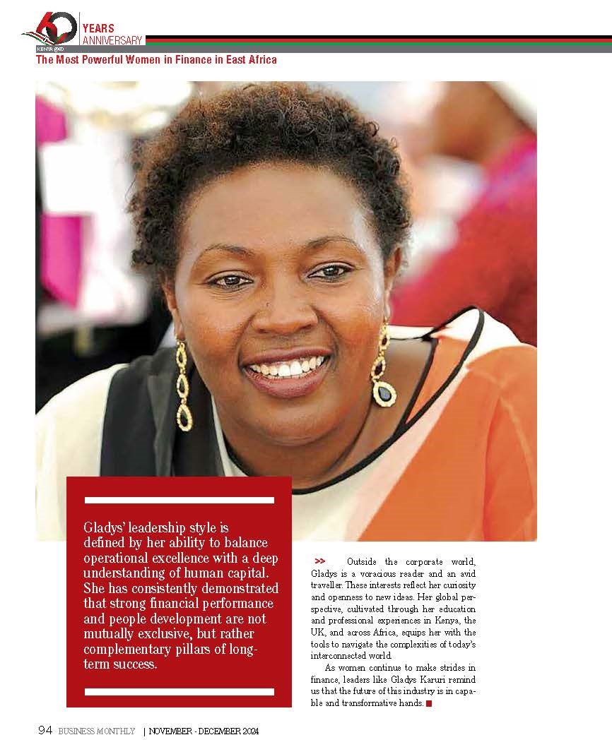 ATIDI - African Trade & Investment Dev. Insurance (@ati_aca) on Twitter photo We are incredibly proud to announce that our CFO Gladys Karuri, has been featured in Business Monthly East Africa as one of the “Most Powerful Women in Finance in #EastAfrica”.
At #ATIDI, we believe in empowering visionary leaders who drive innovation and reshape industries, and We are incredibly proud to announce that our CFO Gladys Karuri, has been featured in Business Monthly East Africa as one of the “Most Powerful Women in Finance in #EastAfrica”.
At #ATIDI, we believe in empowering visionary leaders who drive innovation and reshape industries, and